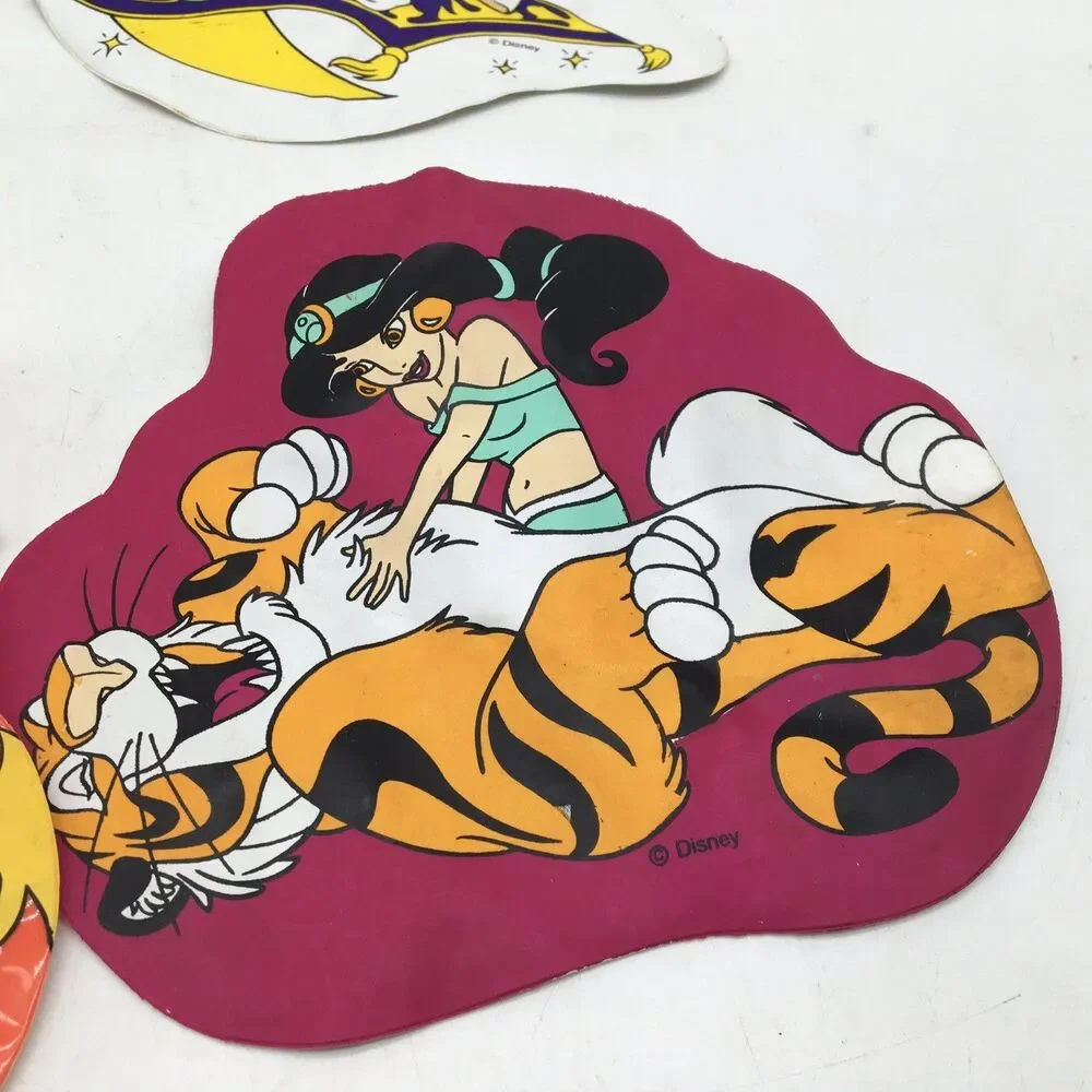 Aladdin Blow Ups Burger King 1994 Toys Blow Up Floats 2 Boxes READ Description